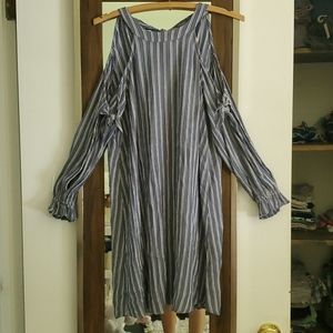 American Eagle Striped Tunic Dress